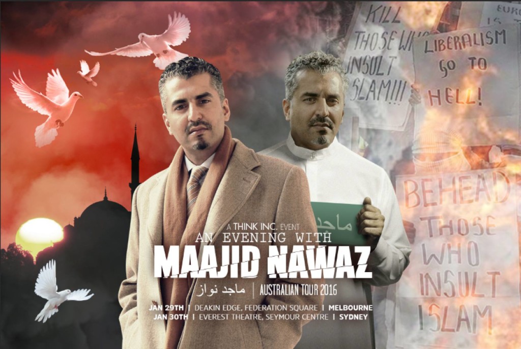 Maajid Nawaz Tour