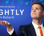 Promotional image of 'Tonightly" with Tom Ballard