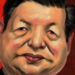 Cartoon of Xi Jin Ping